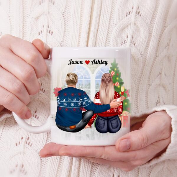 Personalized Couple Christmas Mug