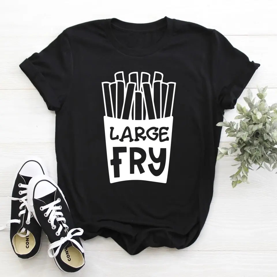 Large Fry Small Fry Tees