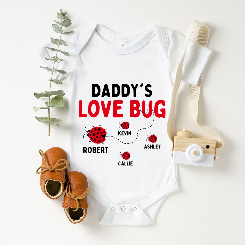 Daddy's Little Love Bugs Tee