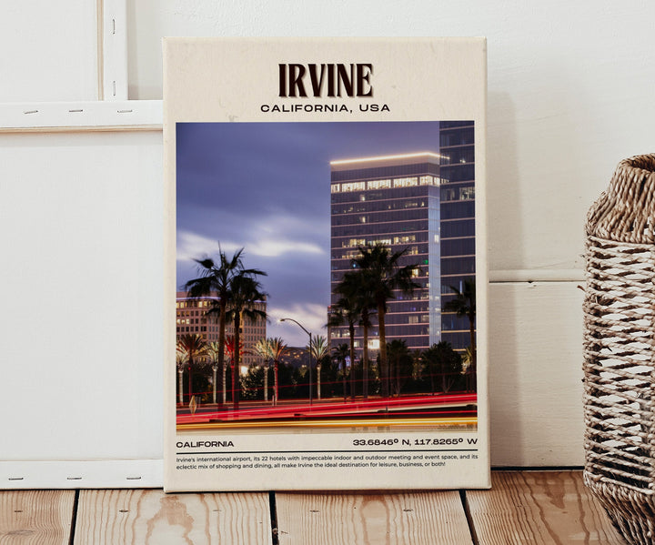 Irvine Vintage Wall Art, California, USA