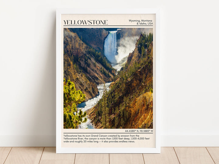 Yellowstone Wall Art, Wyoming, Montana, Idaho, USA