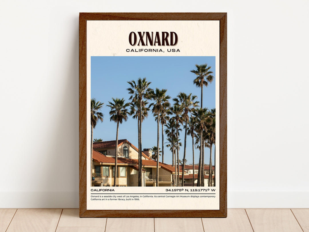 Oxnard Vintage Wall Art, California, USA