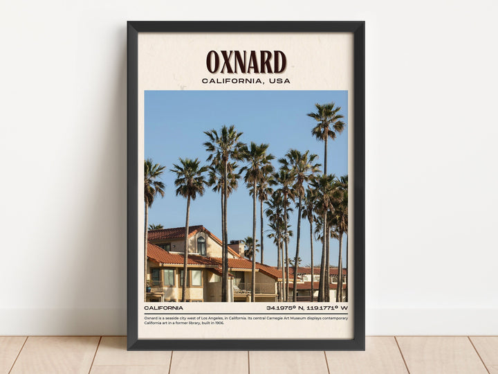 Oxnard Vintage Wall Art, California, USA