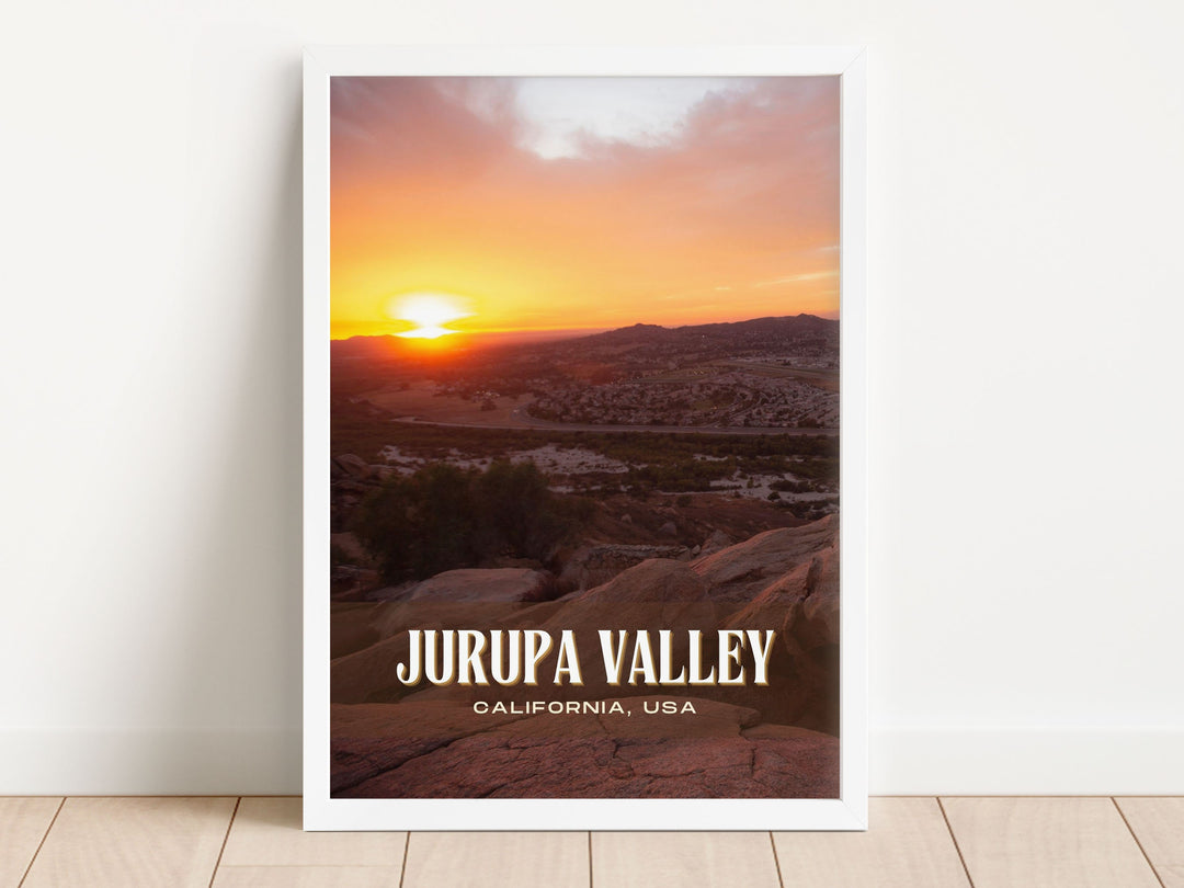 Jurupa Valley Retro Wall Art, California, USA