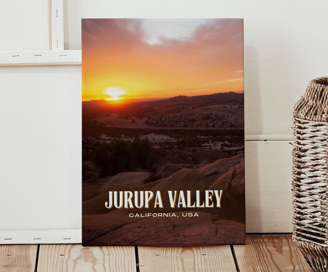 Jurupa Valley Retro Wall Art, California, USA