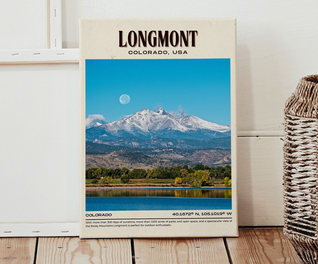 Longmont Vintage Wall Art, Colorado, USA