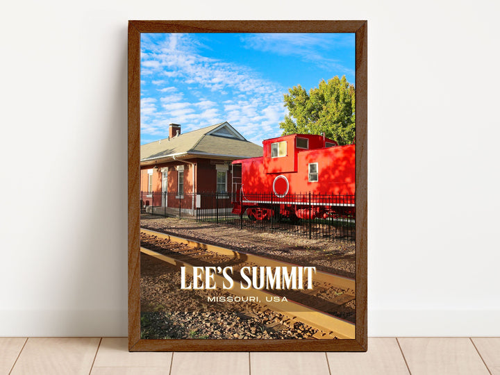 Lee's Summit Retro Wall Art, Missouri, USA