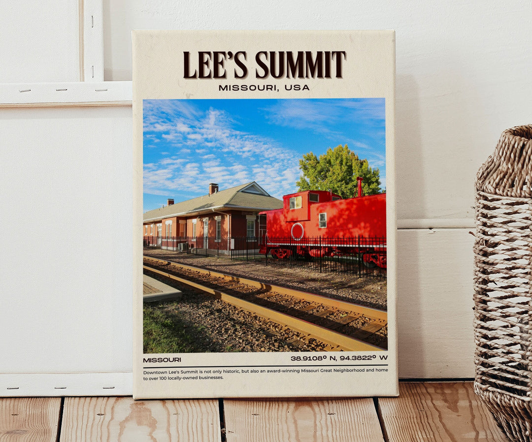 Lee's Summit Vintage Wall Art, Missouri, USA