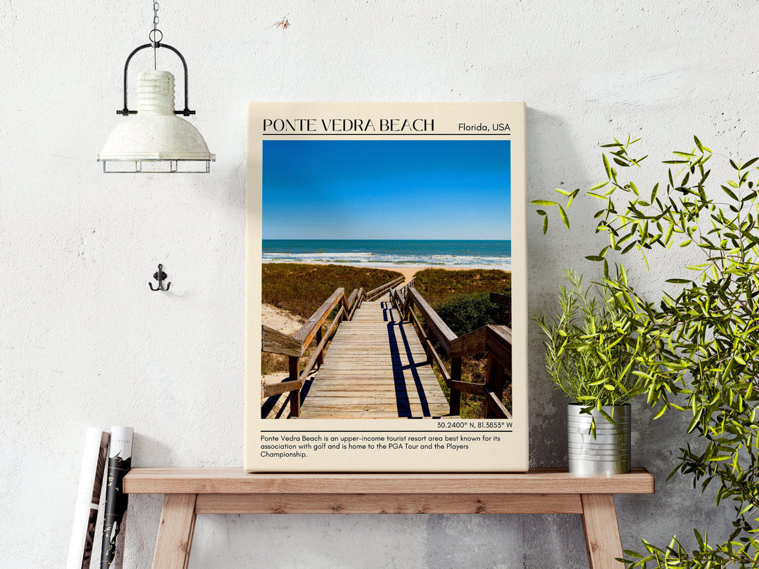 Ponte Vedra Beach Wall Canvas, USA